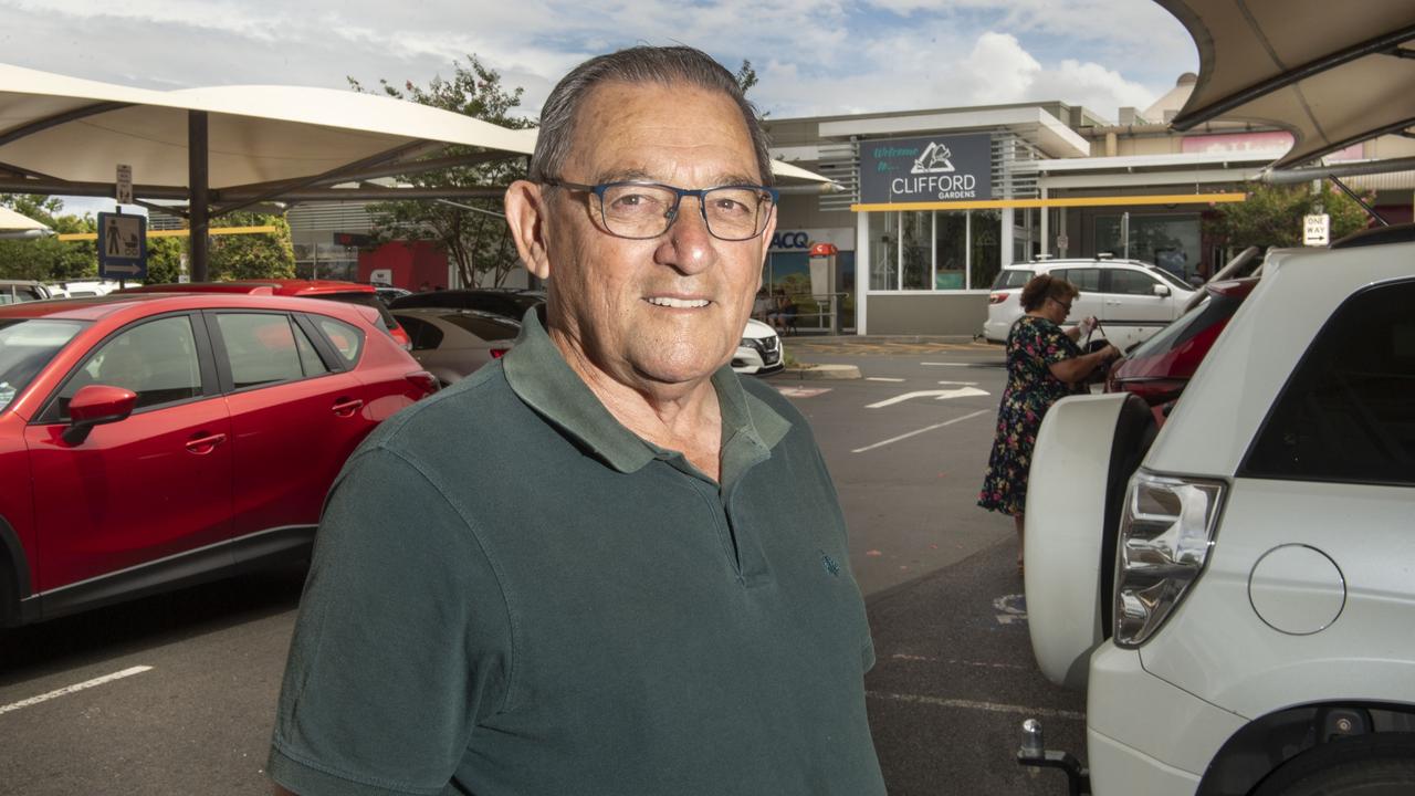 Steve Tickner. Toowoomba residents talk about how safe they feel in the community. Picture: Nev Madsen