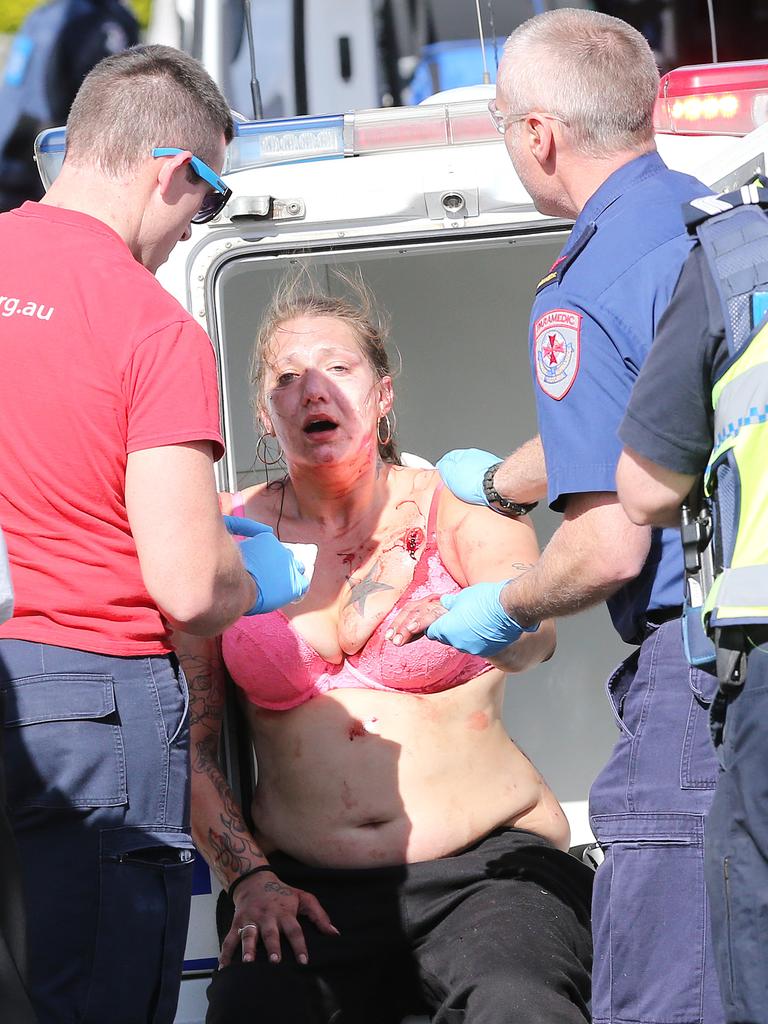 Schiller following Ms Evertsen-Mostert’s murder. Picture: Mike Dugdale