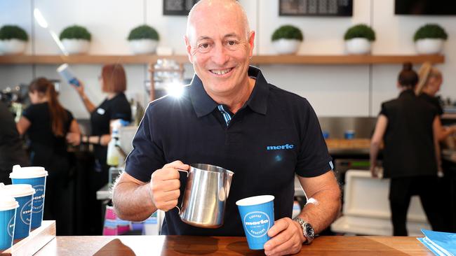 Dean Merlo, founder of Merlo Coffee. Picture: Peter Wallis