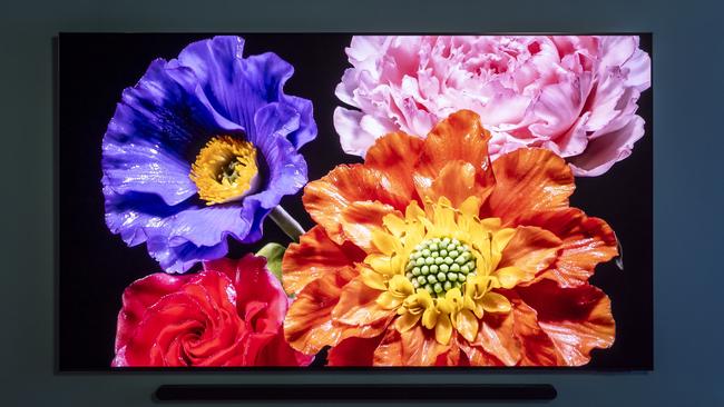 The Samsung S95D OLED 4K smart television features some super vivid colours and deep blacks.