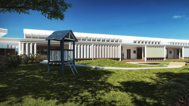 Lindisfarne Anglican School development concept images.