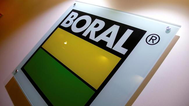 Boral is the country’s largest building materials provider and now owned by the Kerry Stokes-backed Seven Group. Picture: Supplied