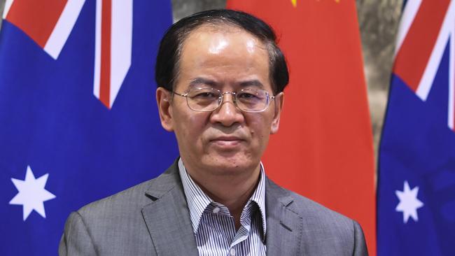 Chinese Ambassador to Australia Cheng Jingye. Picture: AAP