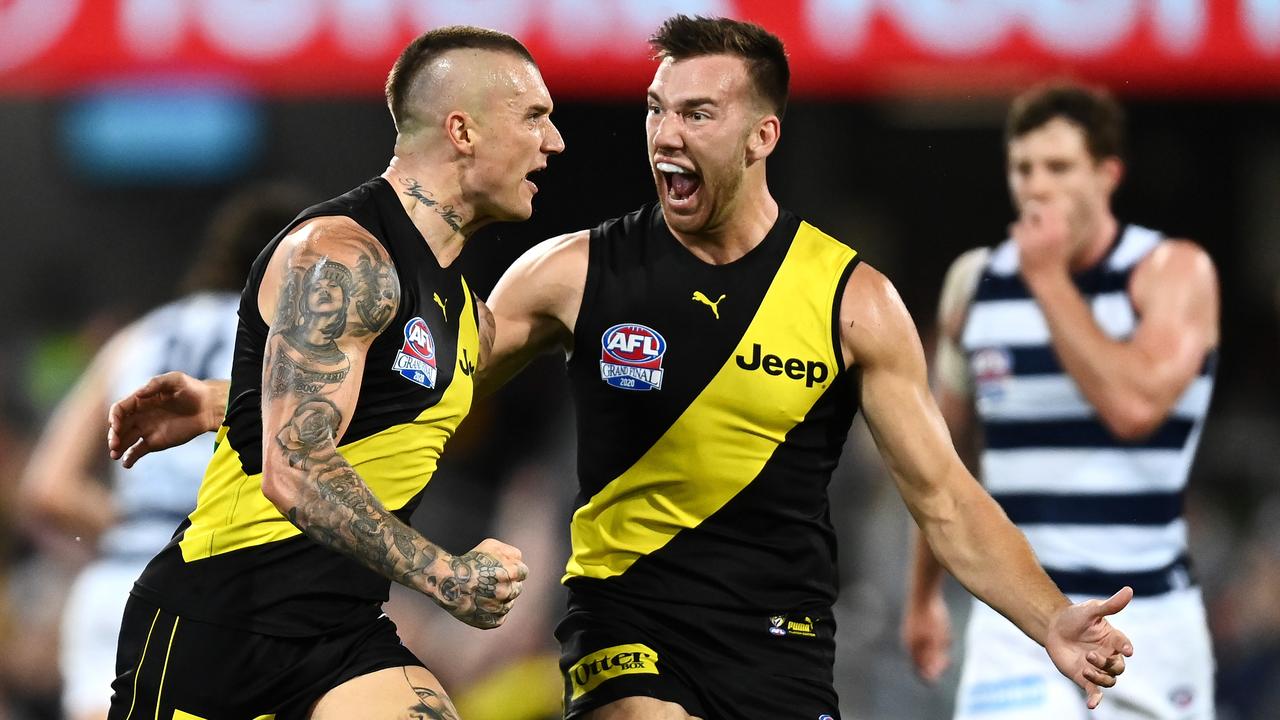 Dustin Martin was simply outstanding. Photo: Quinn Rooney/Getty Images.