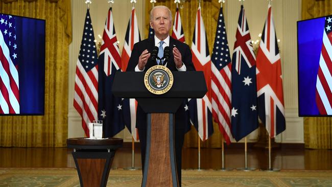 US President Joe Biden has to repair his foreign policy credibility. Picture: AFP