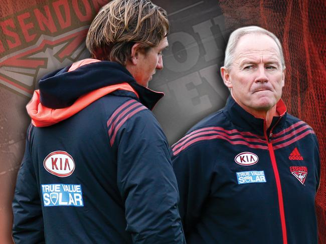 Essendon 10 years on: Corcoran and Hird