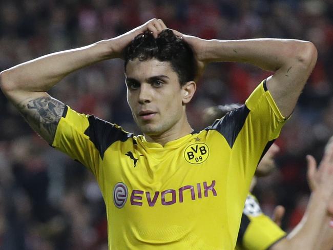 Dortmund's Marc Bartra was taken to hospital following the explosions.