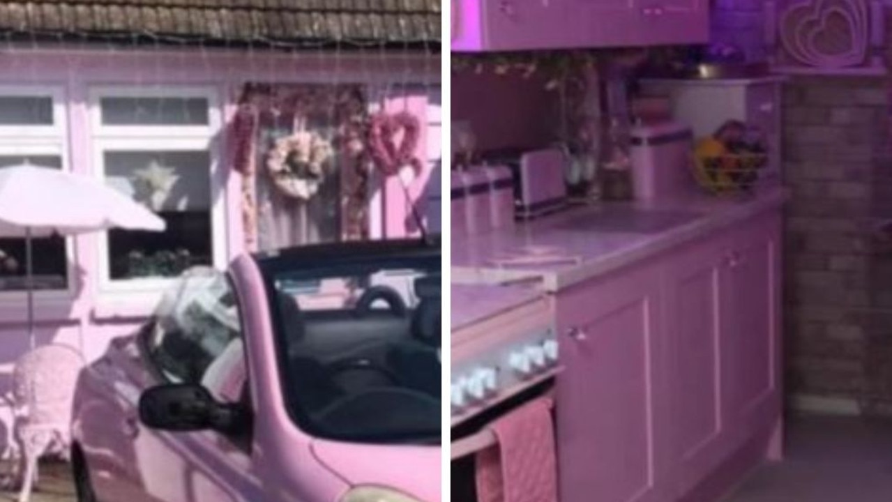 Pink Barbie home available on house swap site