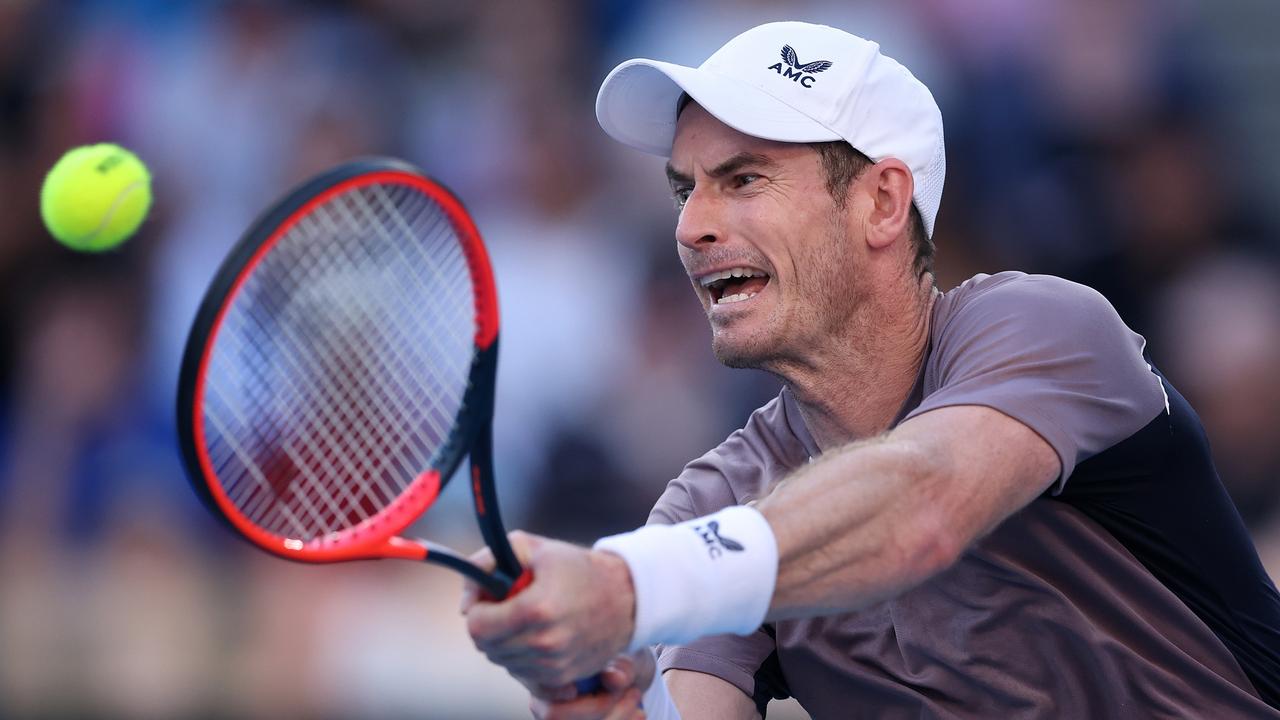 Murray was emotional about his “poor performance”. Picture: Julian Finney/Getty Images