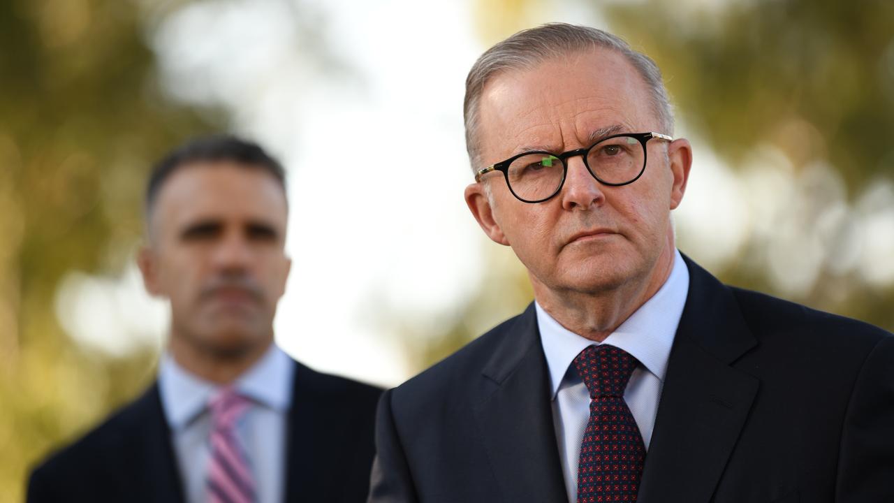 Anthony Albanese has said it seems the PM doesn’t know where the Governor-General lives in order to call the election, only to mix-up the location himself. Picture: NCA NewsWire / Naomi Jellicoe