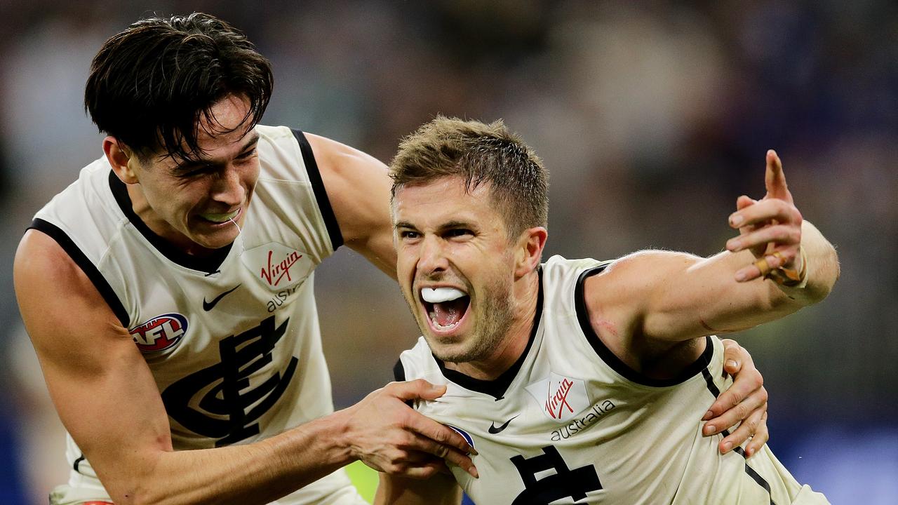 Marc Murphy, you little beauty. Photo: Will Russell/AFL Photos via Getty Images