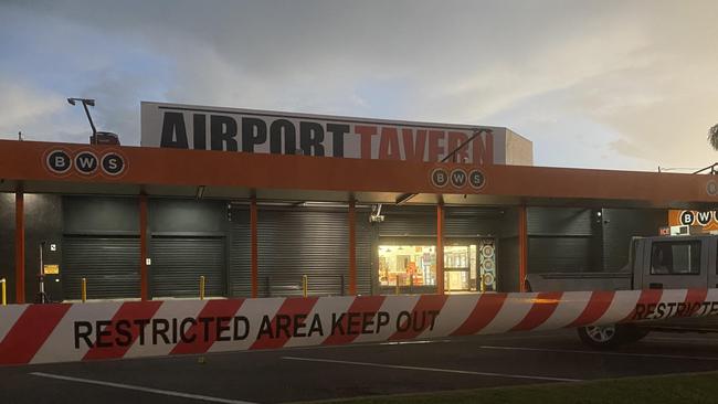 BWS Airport Tavern, where Declan Laverty was fatally stabbed, has been closed since his alleged murder in March.