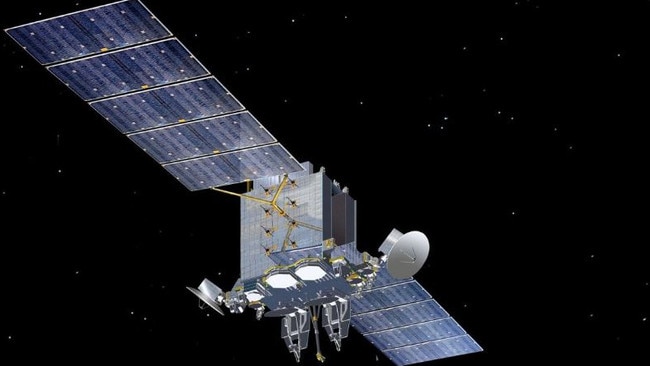 The Lockheed Martin satellite system. Picture: Lockheed Martin