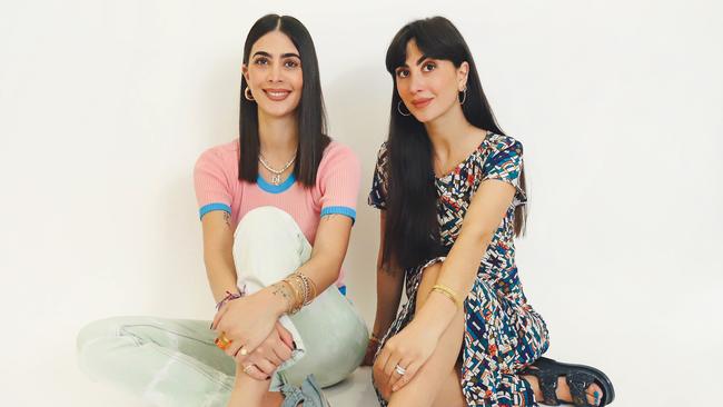 Verge Girl founders Daniella Dionyssiou and Natalia Suesskow by in house photographer Georgia Fernanco.