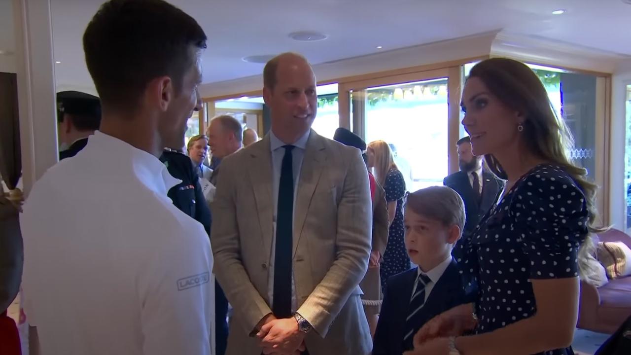 Wimbledon 2022 : Nick Kyrgios interroge le prince William, Kate Middleton interroge Novak Djokovic