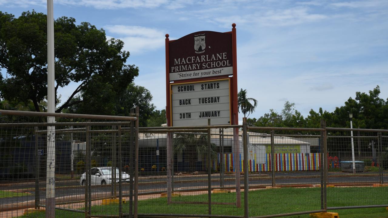 MacFarlane Primary School, Katherine. Picture: Alex Treacy