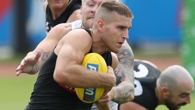 Brayden Sier is reportedly tearing up the track for the Pies. Picture: AAP