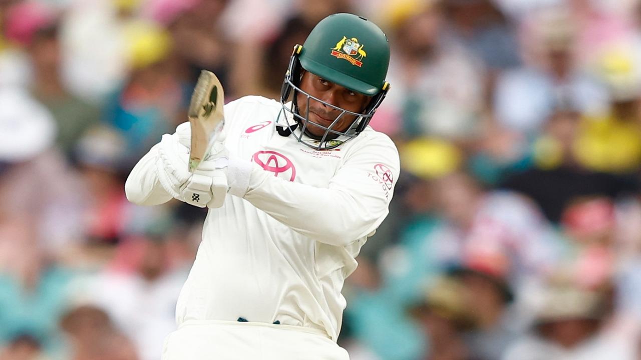 Khawaja said it was a typical SCG pitch. Picture: Darrian Traynor/Getty Images