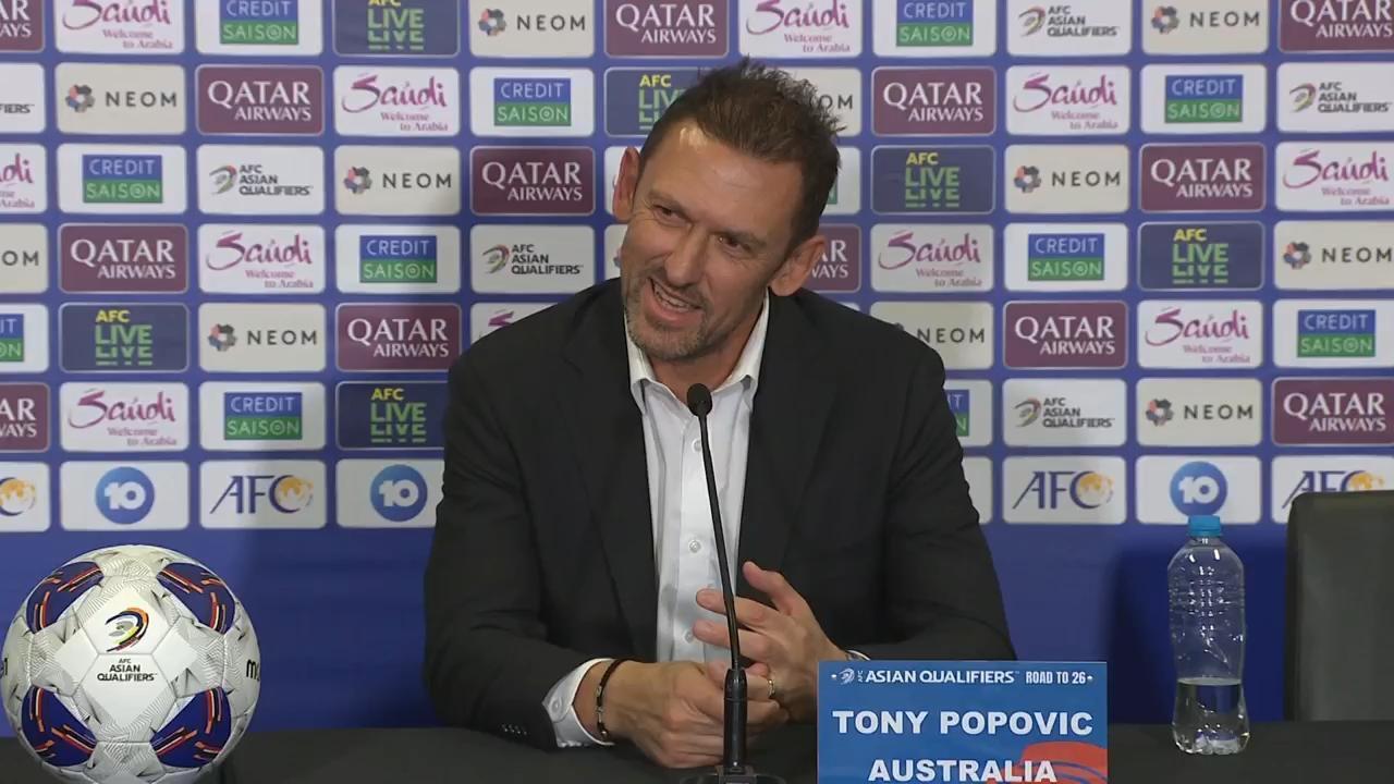 "A big opportunity to win in Japan" – Tony Popovic after beating China