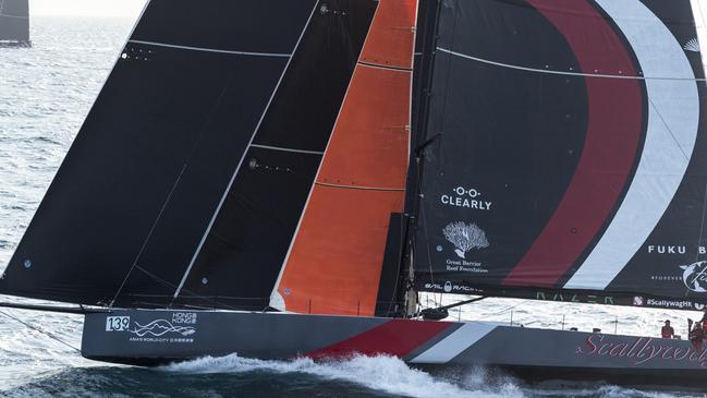 Scallywag during the 2019 race. Pic: Rolex.