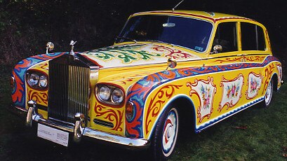 John Lennon’s psychedelic Rolls Royce.