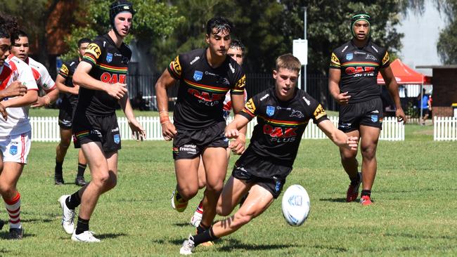 Jaxen Edgar cleans up in the Harold Matthews Cup for Penrith. Picture: Sean Teuma/NewsLocal