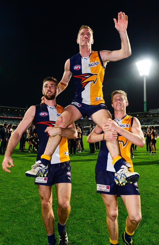 Adam Selwood recently died, aged just 41. Picture: Daniel Carson/AFL Media