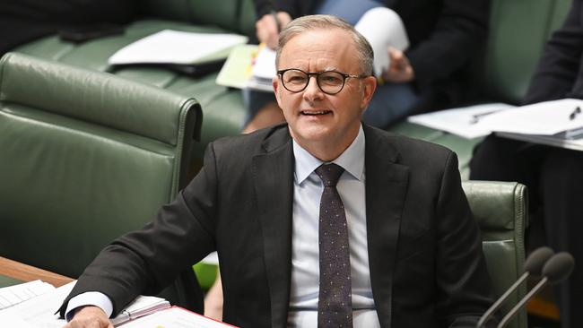 Anthony Albanese was found wanting with flat presentations, looking tired and without enthusiasm, writes Dennis Shanahan. Picture: NCA NewsWire / Martin Ollman