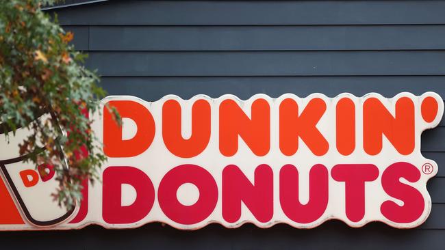 A Dunkin' storefront in New York. Picture: AFP