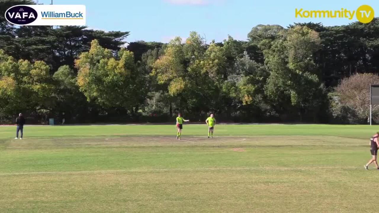 Replay: St Kevin's v Old Haileyburians (Reserves) - 2025 VAFA Round 7