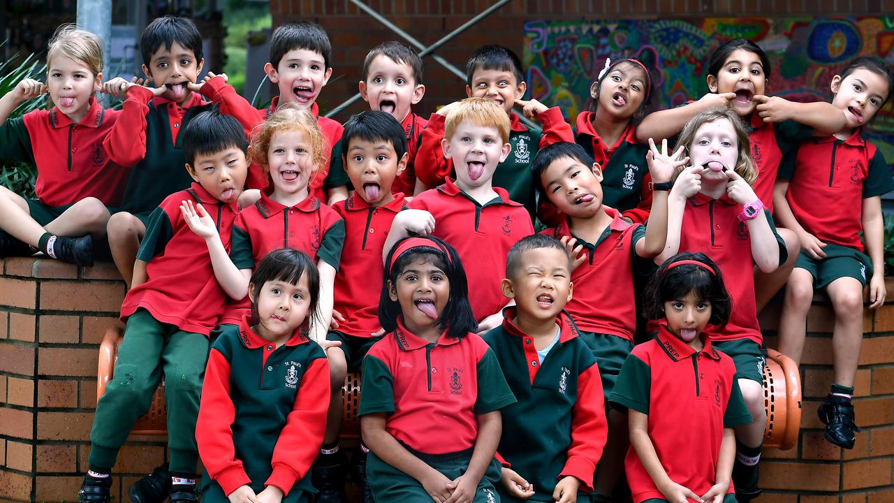 St Paul’s School Prep Red: Back row: Eilish, Shayan, William, Alex, Edward, Aarya, Rivka and Emily. Middle row: Yihan, Charlotte, Mikolas, Isaac and Ezrie. Front row: Annabel, Shanaya, Jeremy and Shahana. PHOTO: John Gass