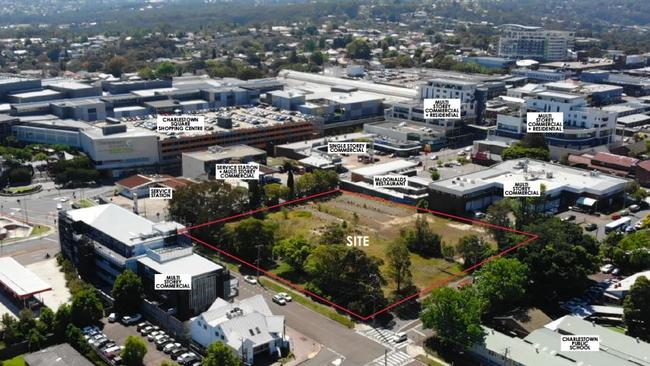 The site has remained largely vacant since Charlestwon Public School moved across the road in 1998.