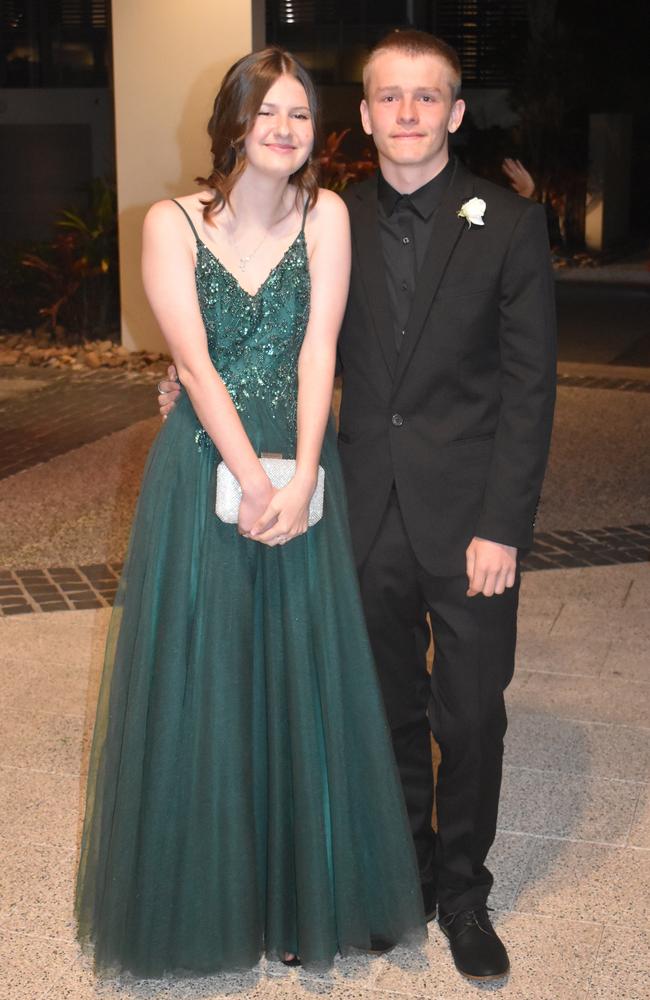 Ezra and Monique enjoyed their night at the 2022 Noosa District State High School Formal. Picture: Eddie Franklin