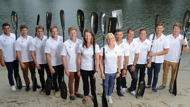 Australia’s canoe/kayak team.