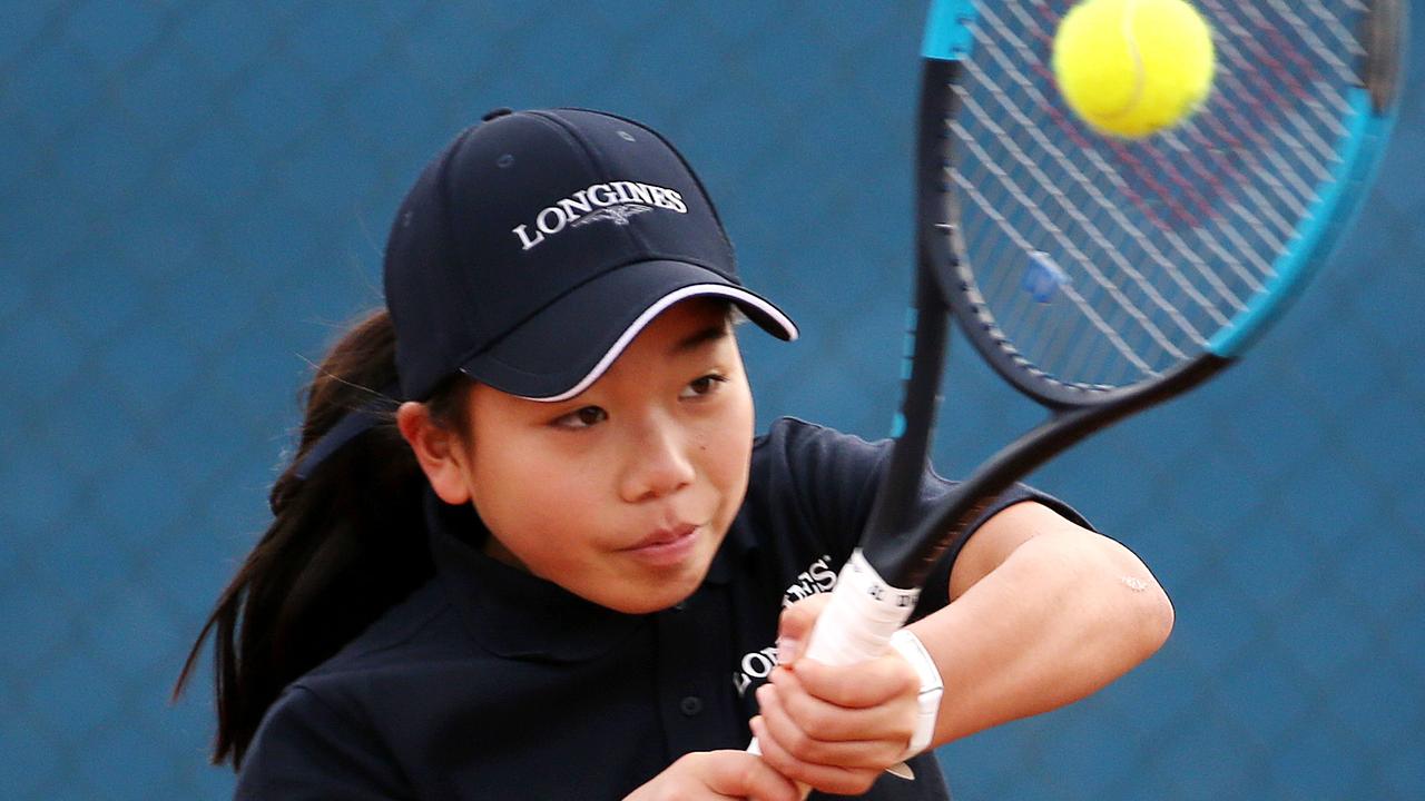 2018 French Open Hana Sonton Longines Future Tennis Aces