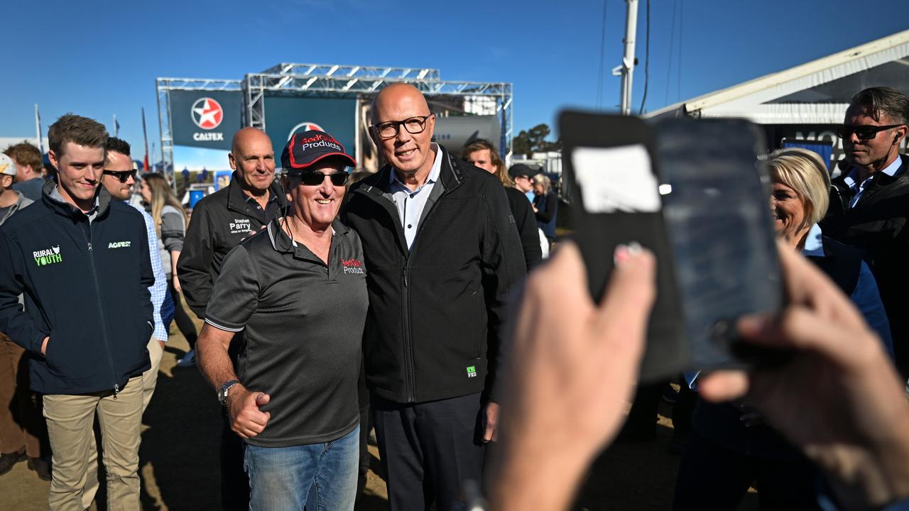 Opposition Leader Peter Dutton poses for photos. (Photo by Dan Peled/Getty Images)