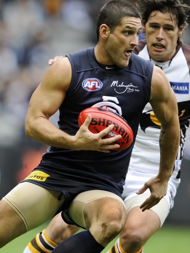 Brendan Fevola at the peak of his AFL career.