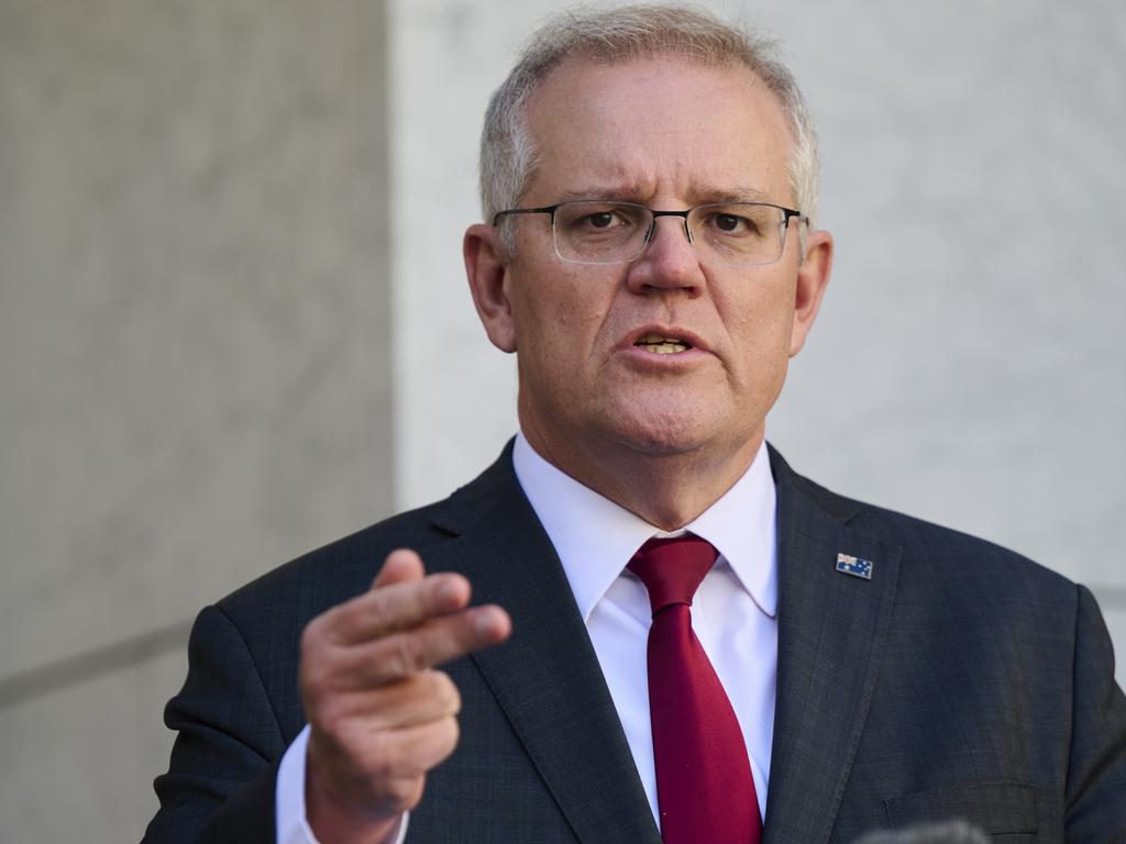 Ex-PM Scott Morrison has criticised the Anthony Albanese’s handling of the Chinese warships issue.