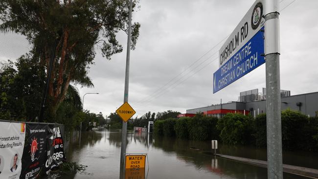 Flooding on the Gold coast in the aftermath of Cyclone Alfred. Emerald Lakes and Carrara go under. Picture Glenn Hampson