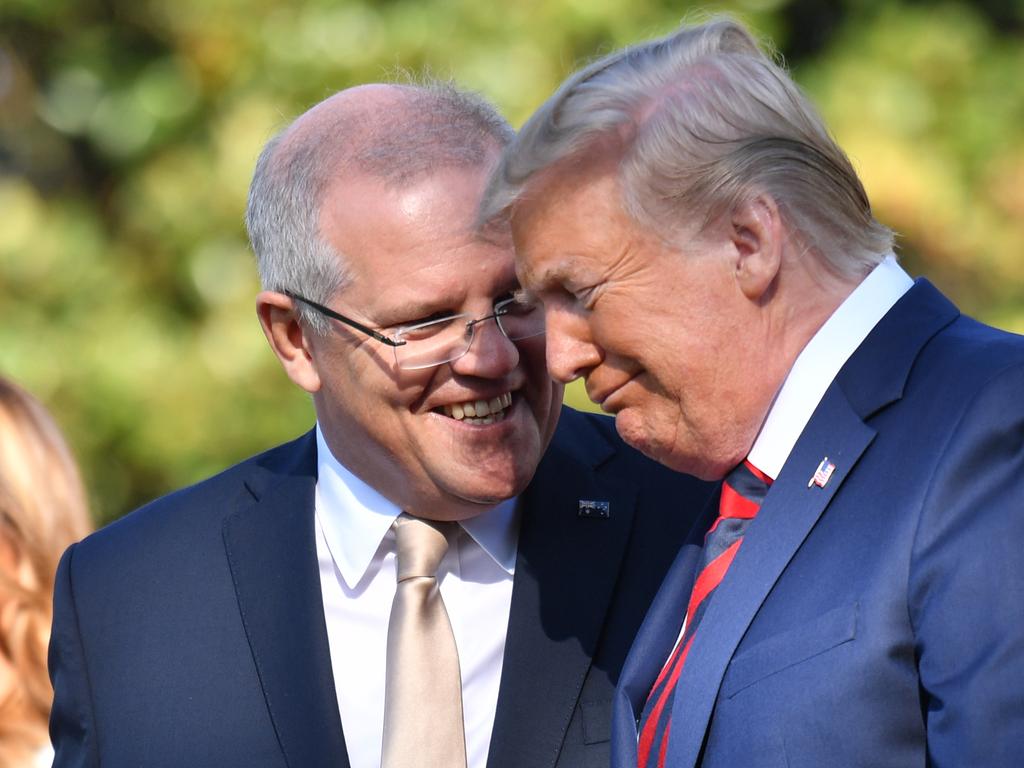 One of Donald Trump’s top aides has thanked Scott Morrison for his steadfast support. Picture: AAP