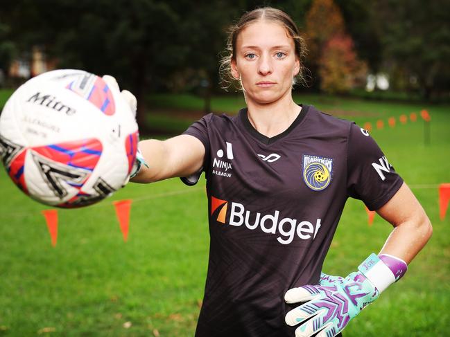 Langman says making the A-League Women’s Grand Final is one of her greatest achievements after seven seasons. Picture: Rohan Kelly