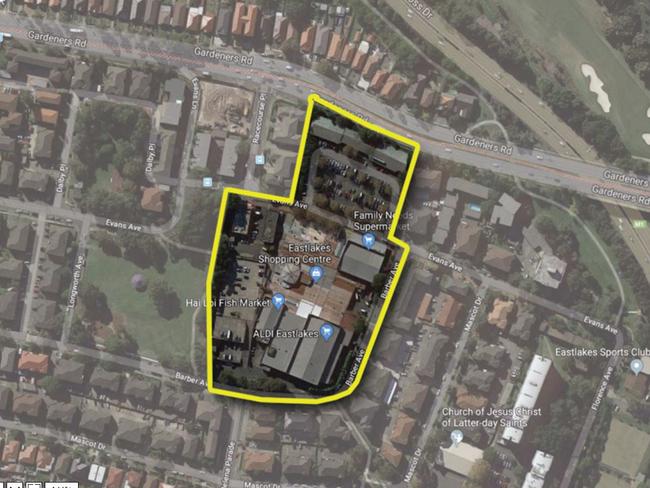 The development will cover the site of the current shopping centre as well as land to the north.