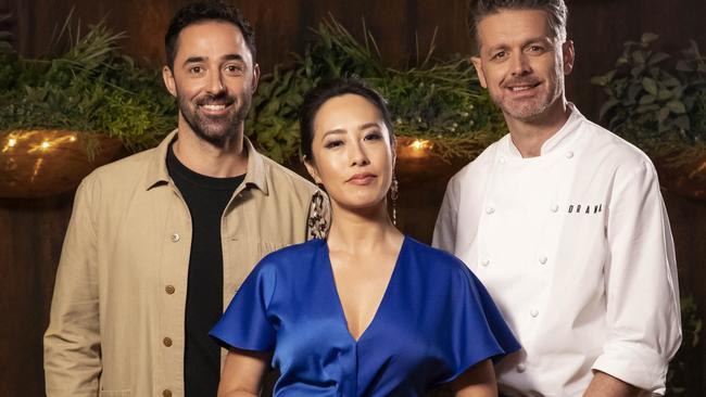 Ten's new-look MasterChef, featuring new judges Jock Zonfrillo, Melissa Leong and Andy Allen, has proved a hit with viewers. Picture: Supplied