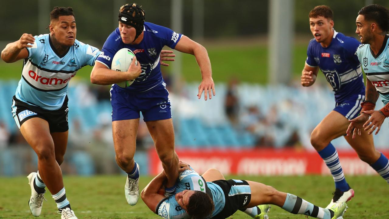 Matt Burton is a big body who can cover a number of positions. Picture: Mark Metcalfe/Getty Images