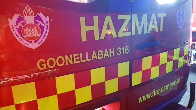 MOTORBIKE CRASH: NSW Fire & Rescue crews including the Goonellebah Hazmat unit attended a crash between a motorbike and car on Thursday night.