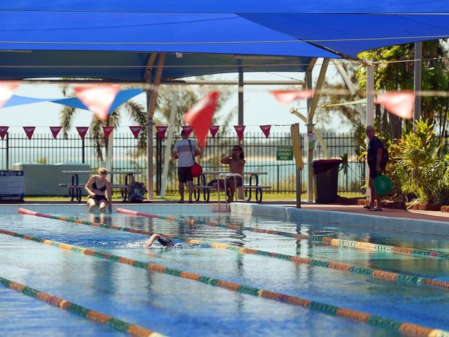 The Nightcliff Swimming Pool ... plans to increase entry fees at City of Darwin pools could be scrapped, or altered, because of community backlash. Picture: Patrina Malone