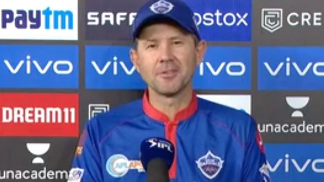 Delhi Capitals coach Ricky Ponting has been stuck in isolation.