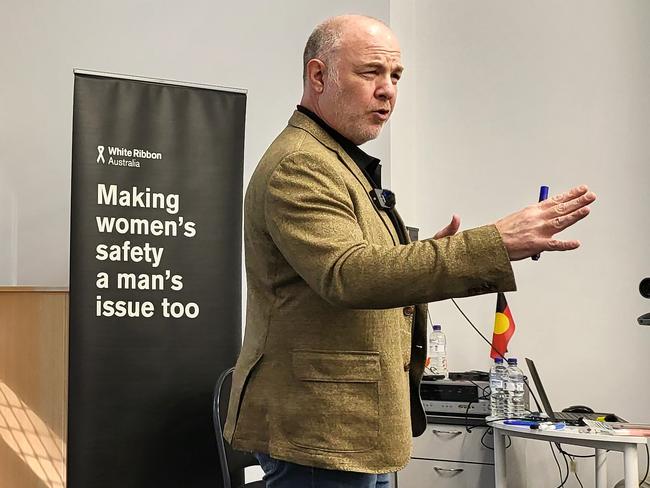 Jackson Katz will be speaking with leaders across the country as Australia grapples with horrifying rates of family and domestic violence. Picture: Supplied