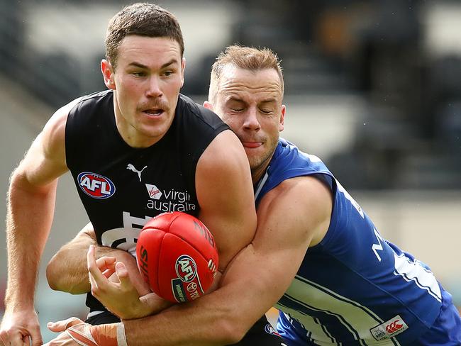 Mitch McGovern has suffered a setback to his hamstring injury.