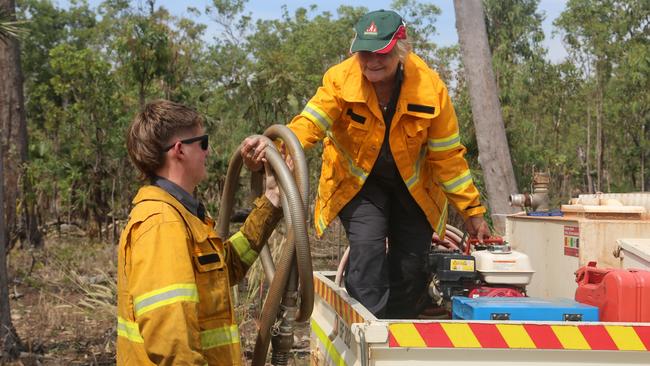Ms Platell said it was important to inspire the next generation of volunteers. Picture: Thomas McLean